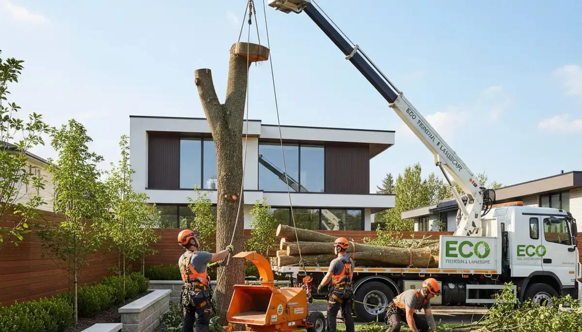 Professional landscaping and tree removal service in Phoenix, AZ for desert-friendly outdoor design