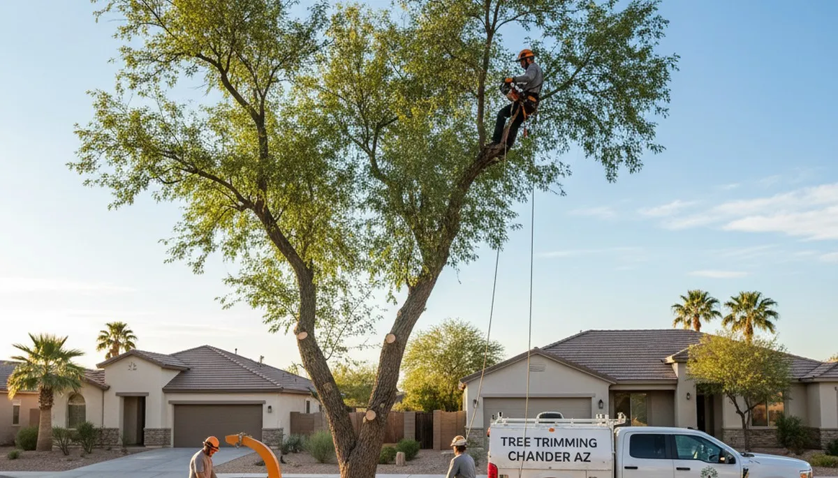 Professional tree removal service in Phoenix AZ by certified arborists