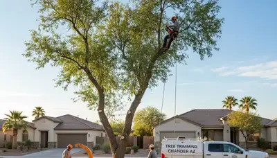 Professional tree removal service in Phoenix AZ by certified arborists