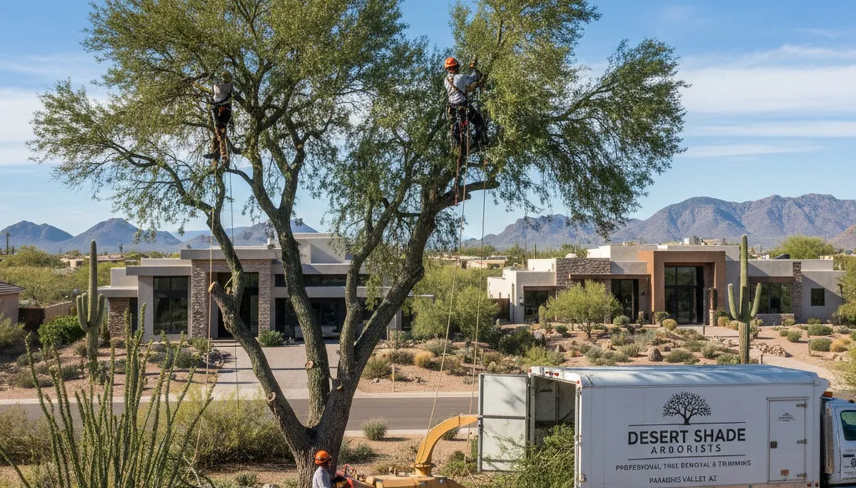 Professional tree removal service in Phoenix AZ by certified arborists at treeservicesinphoenix.com