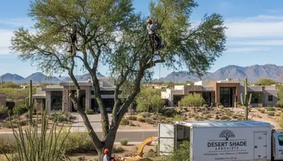Professional tree removal service in Phoenix AZ by certified arborists at treeservicesinphoenix.com
