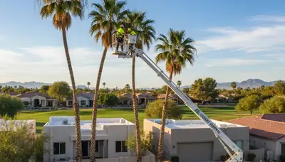 Professional tree removal service in Phoenix AZ by local certified arborists